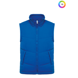 Bodywarmer doublé polaire unisexe