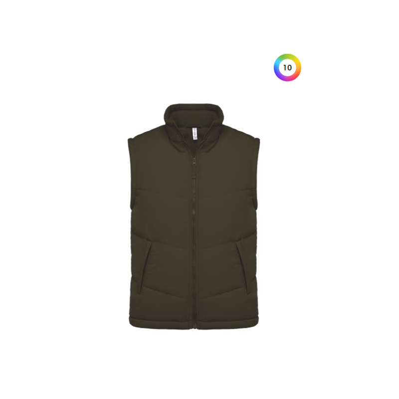 Bodywarmer doublé polaire unisexe Bodywarmer doublé polaire unisexe
