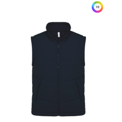 Bodywarmer doublé polaire unisexe
