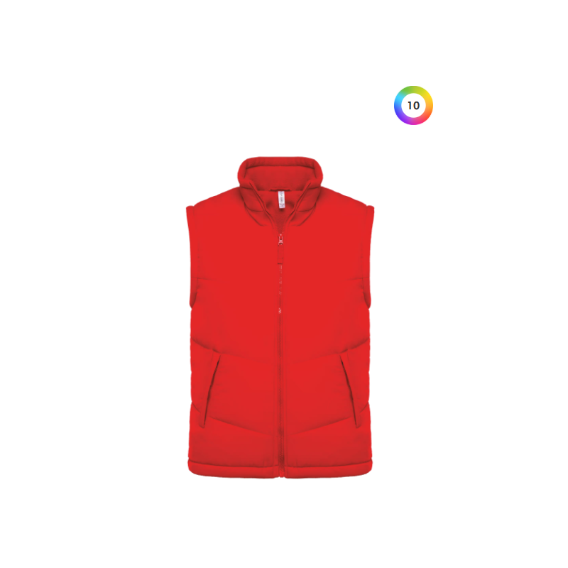 Bodywarmer doublé polaire unisexe Bodywarmer doublé polaire unisexe