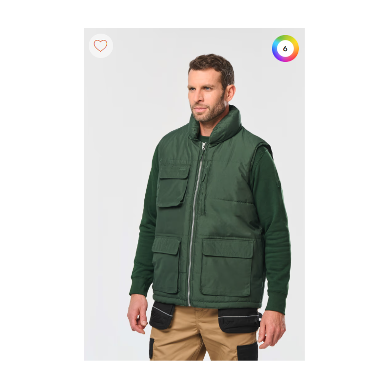 Bodywarmer matelassé homme Bodywarmer matelassé homme