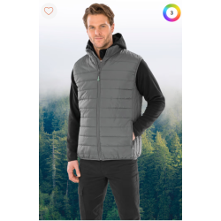 Bodywarmer recyclé et matelassé Core