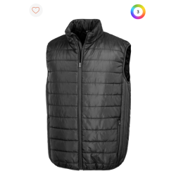 Bodywarmer recyclé et matelassé Core