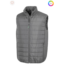 Bodywarmer recyclé et matelassé Core
