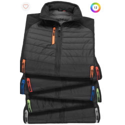 Gilet softshell rembourré black compass recyclé