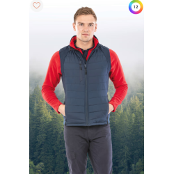 Gilet softshell rembourré black compass recyclé