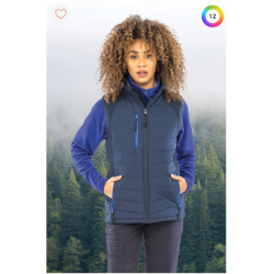 Gilet softshell rembourré black compass recyclé