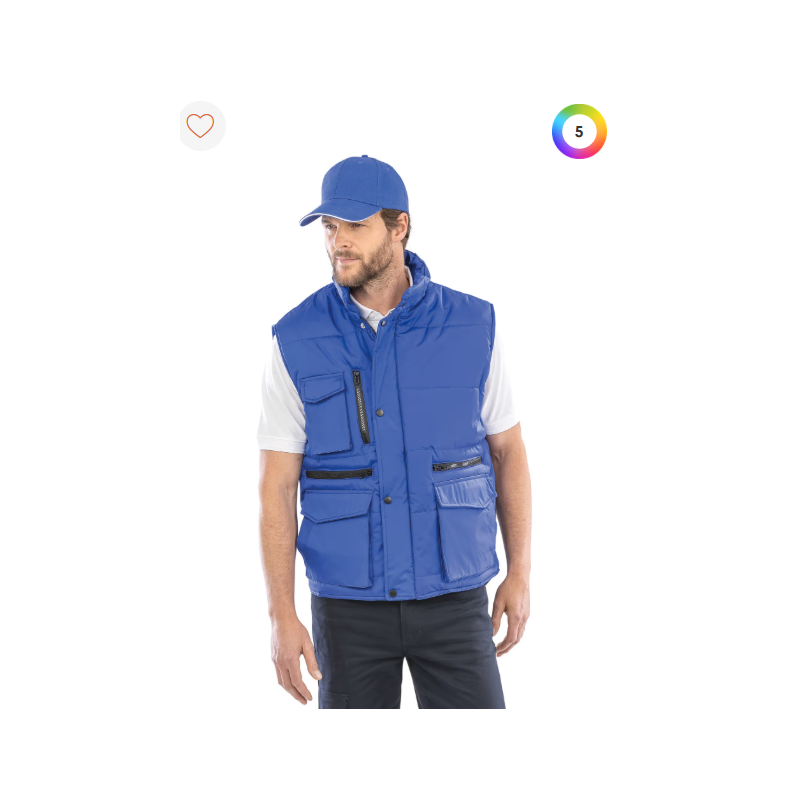 Bodywarmer matelassé Ripstop Bodywarmer matelassé Ripstop