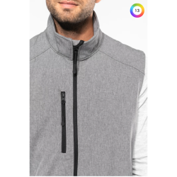 Bodywarmer softshell homme