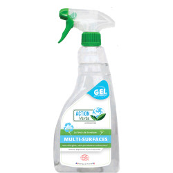 Gel dégraissant multi surfaces Ecocert- 750ml – ACTION VERTE