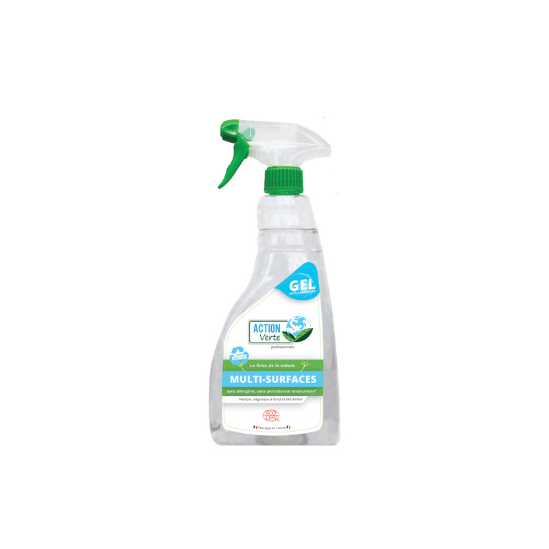 Gel dégraissant multi surfaces Ecocert- 750ml – ACTION VERTE Gel dégraissant multi surfaces Ecocert- 750ml – ACTION VERTE