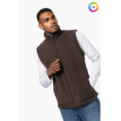 Bodywarmer micropolaire homme