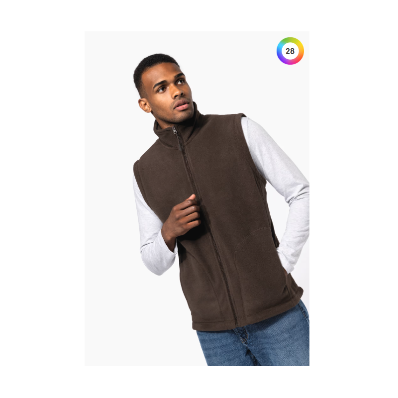 Bodywarmer micropolaire homme Bodywarmer micropolaire homme