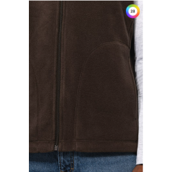 Bodywarmer micropolaire homme