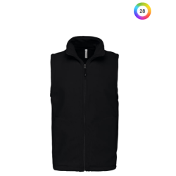 Bodywarmer micropolaire homme