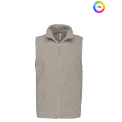 Bodywarmer micropolaire homme