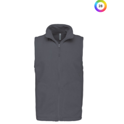 Bodywarmer micropolaire homme