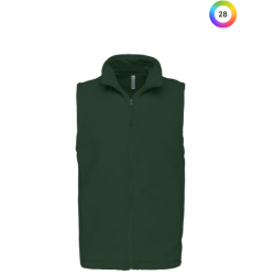 Bodywarmer micropolaire homme