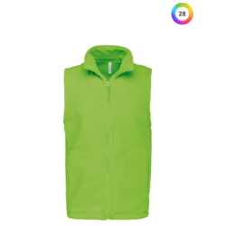 Bodywarmer micropolaire homme