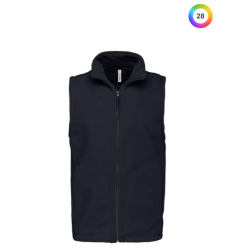 Bodywarmer micropolaire homme
