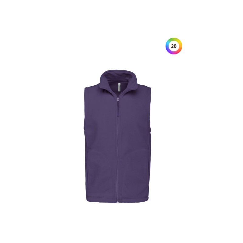 Bodywarmer micropolaire homme Bodywarmer micropolaire homme