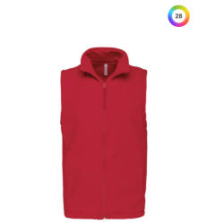 Bodywarmer micropolaire homme