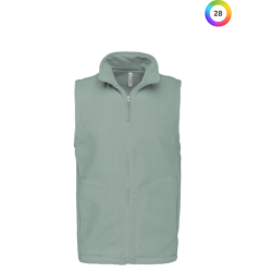 Bodywarmer micropolaire homme