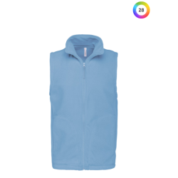 Bodywarmer micropolaire homme