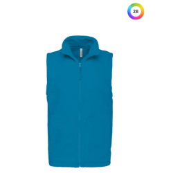 Bodywarmer micropolaire homme