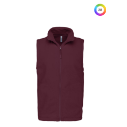 Bodywarmer micropolaire homme