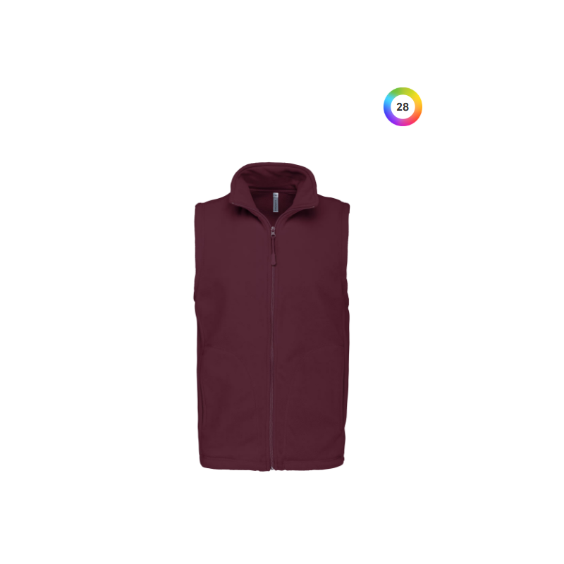 Bodywarmer micropolaire homme Bodywarmer micropolaire homme