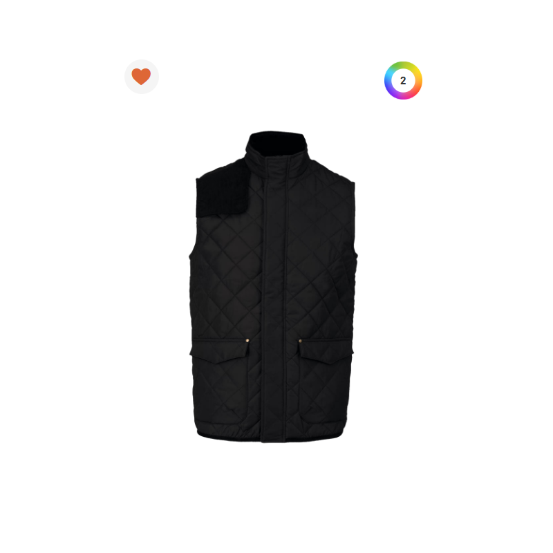 Bodywarmer matelassé homme Bodywarmer matelassé homme