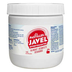 Pastilles javel effervescentes 44% chlore actif - 1kg