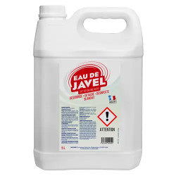 Eau de javel 2,6% de chlore actif - 5L