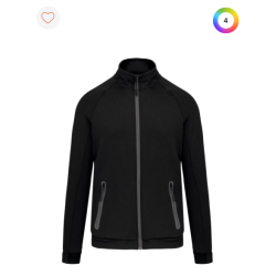 Veste à col montant homme
