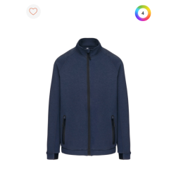 Veste à col montant homme