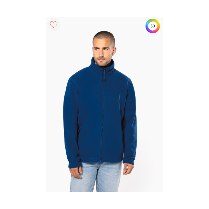 Veste micro polaire zippée homme Veste micro polaire zippée homme