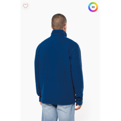 Veste micro polaire zippée homme