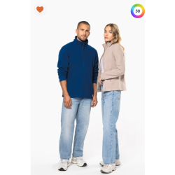 Veste micro polaire zippée homme