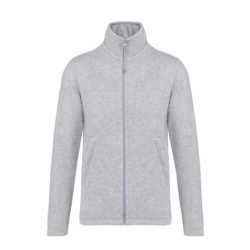 Veste micro polaire zippée homme