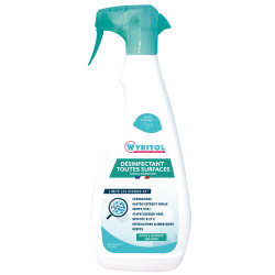 Spray désinfectant nettoyant toutes surfaces sans allergènes - 750ml - WYRITOL