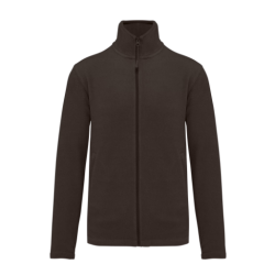 Veste micro polaire zippée homme
