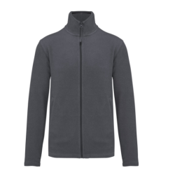 Veste micro polaire zippée homme