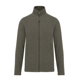 Veste micro polaire zippée homme