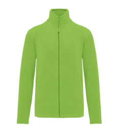 Veste micro polaire zippée homme