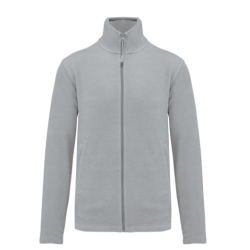Veste micro polaire zippée homme