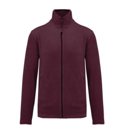 Veste micro polaire zippée homme