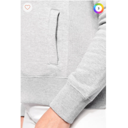 Veste molleton zippée femme
