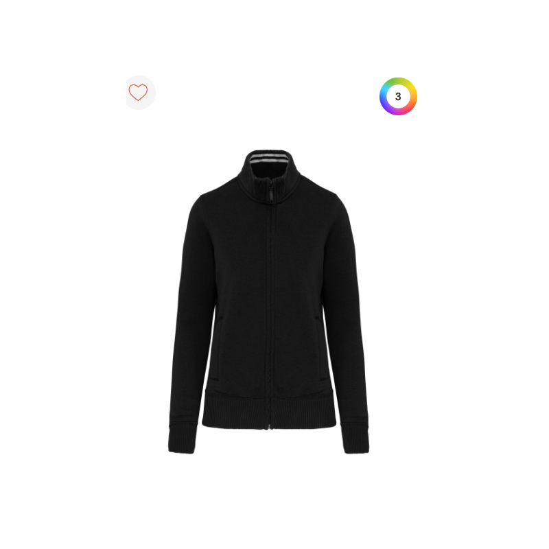 Veste molleton zippée femme Veste molleton zippée femme