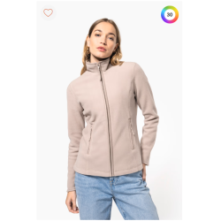 Veste micropolaire zippée femme